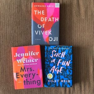 Contemporary Fiction Hardcover Book Bundle